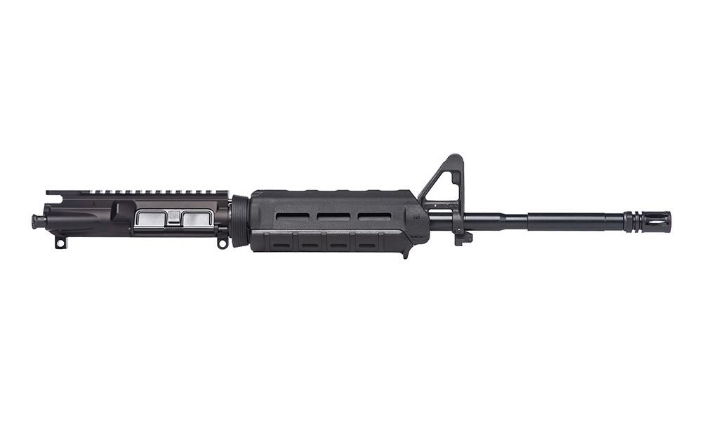 AERO PRECISION UPPER, 556 16" BARREL W/PINNED FSB, MOE CARBINE, BLACK