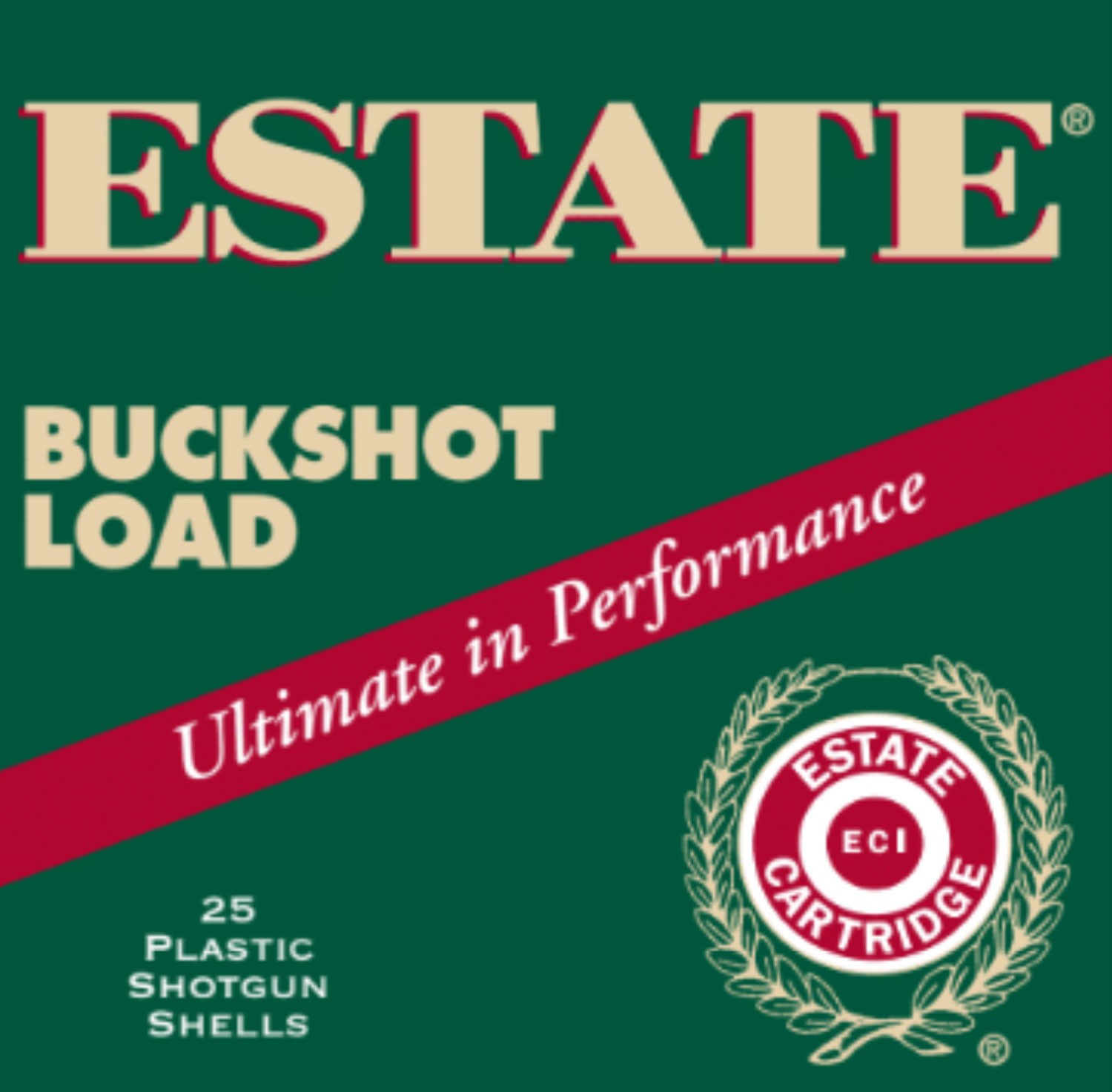 ESTATE #HV12BK25 12G 00BUCK-25RDS