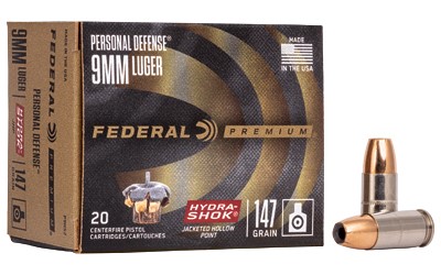 FED #P9HST2S 9MM 147GR HST, 50RDS