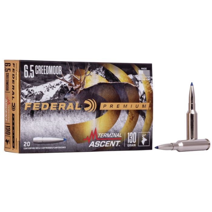 FEDERAL #P65CRDTA1 ASCENT 6.5CR 130G, 20RDS