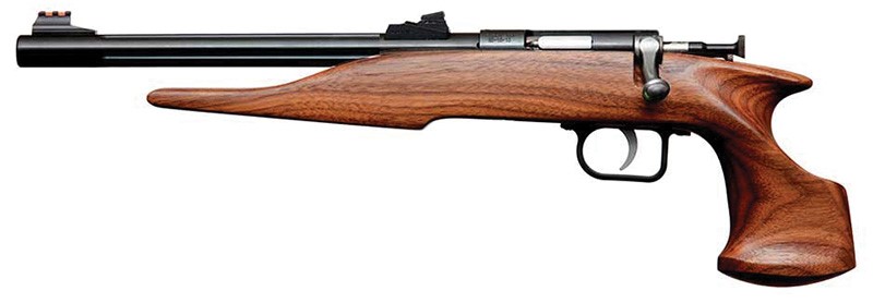 KEYSTONE CHIPMUNK PISTOL, 22LR, 10.5" BLUE, WALNUT, WILLIAMS FIRESIGHTS