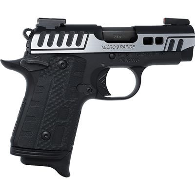 KIMBER MICRO9 RAPIDE SCORPIUS 9MM 3.15" KIMPRO II BLACK FINISH, DAY/NIGHT SITES, 7RDS