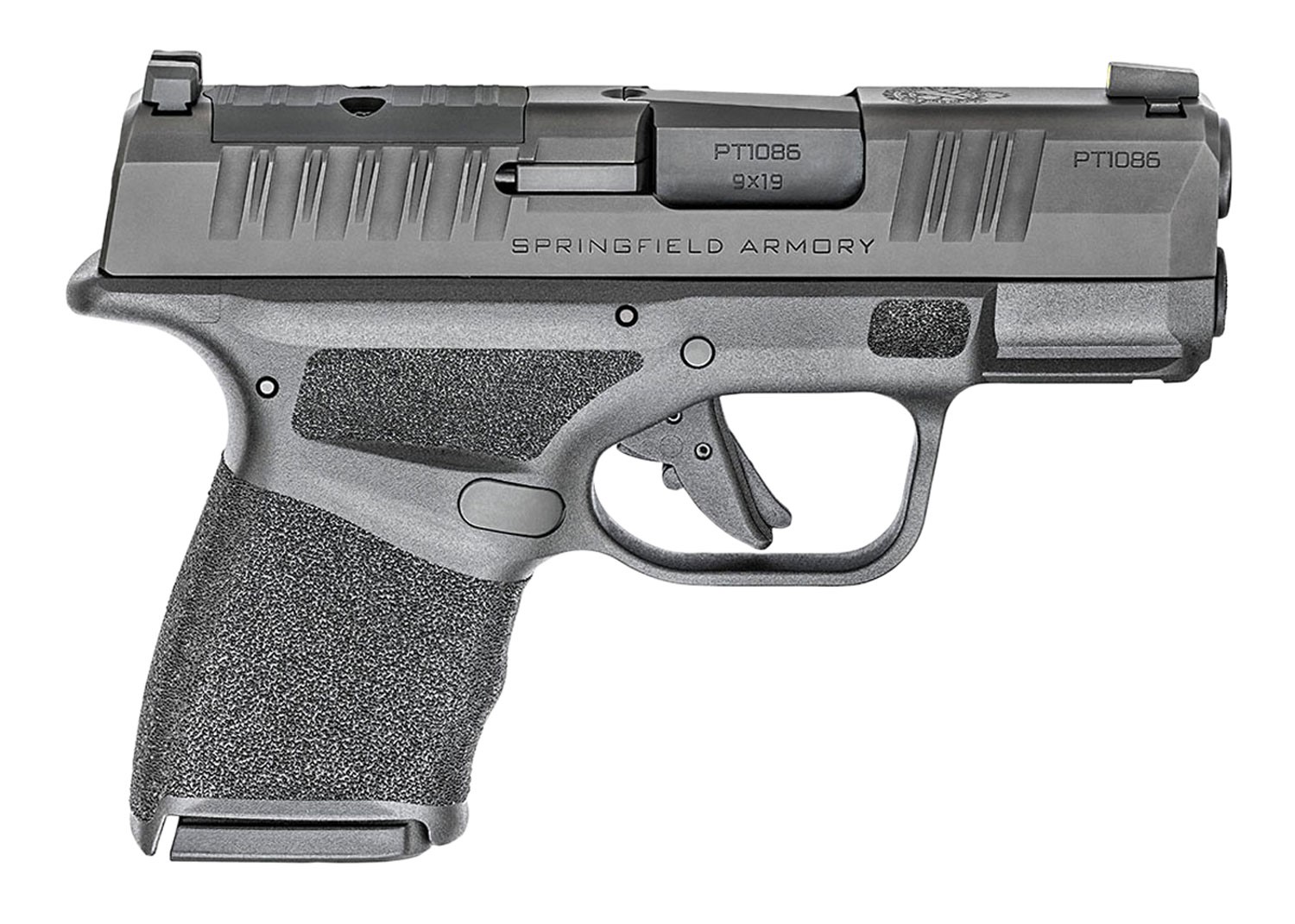 SPRINGFIELD ARMORY HELLCAT OSP 9MM, 3" BLUE W/TRITIUM FRT SITE, 11&13RD MAGAZINES. SPRINGFIELD ARMORY HELLCAT OSP 9MM, 3" BLUE W/TRITIUM FRT SITE, 11&13RD MAGAZINES.
