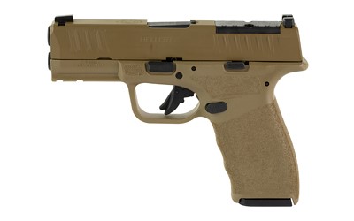 SPRINGFIELD ARMORY HELLCAT PRO, 9MM 3.7", FDE, OPTICS READY, TRITIUM FRT SITE, 2-15RD MAGS