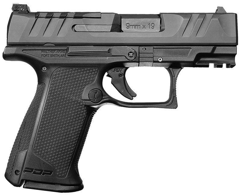 WALTHER PDP F-SERIES, 9MM 3.5", OPTICS READY, BLK, 15RDS