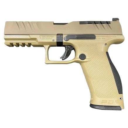 Walther PDP FDE Full Size Handgun 9mm Luger 18rd Magazines(2) 4.5" barrel