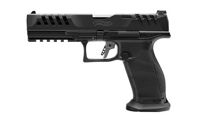 WALTHER PDP MATCH, 9MM 5" STRIKER FIRED, 3DOT SIGHTS, OPTICS READY, 3-18RD MAGS