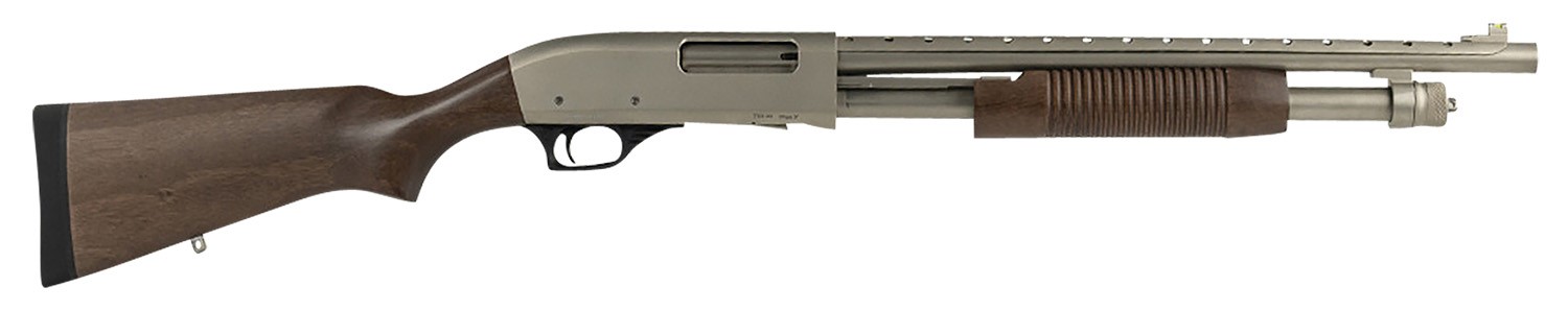 TOKAREV USA, TX3, 12GA, 18.50", 3: 5+1, NICKEL METAL FINISH, TURKISH WALNUT STOCK, FIBER OPTIC & GHOST RING SIGHT TOKAREV USA, TX3, 12GA, 18.50", 3: 5+1, NICKEL METAL FINISH, TURKISH WALNUT STOCK, FIBER OPTIC & GHOST RING SIGHT