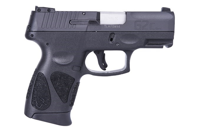 TAUR G2C 9MM 3.26" BLK A/S 12RDS