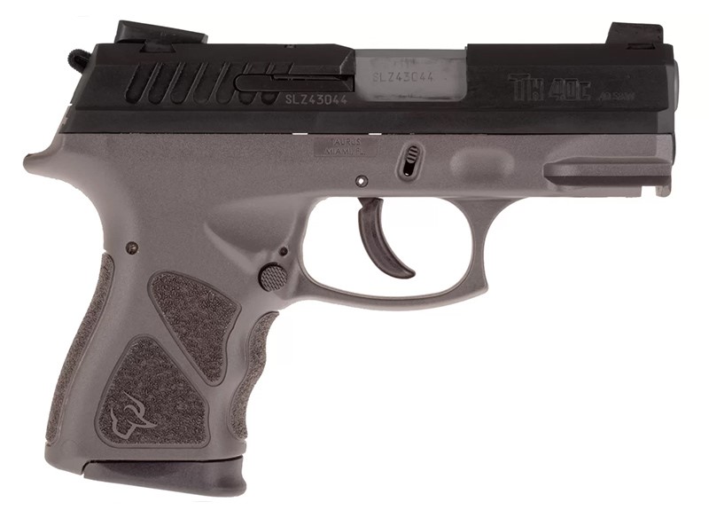 TAURUS TH40C 40SW 3.54" GRAY FRAME, 1-11RD, 1-15RD