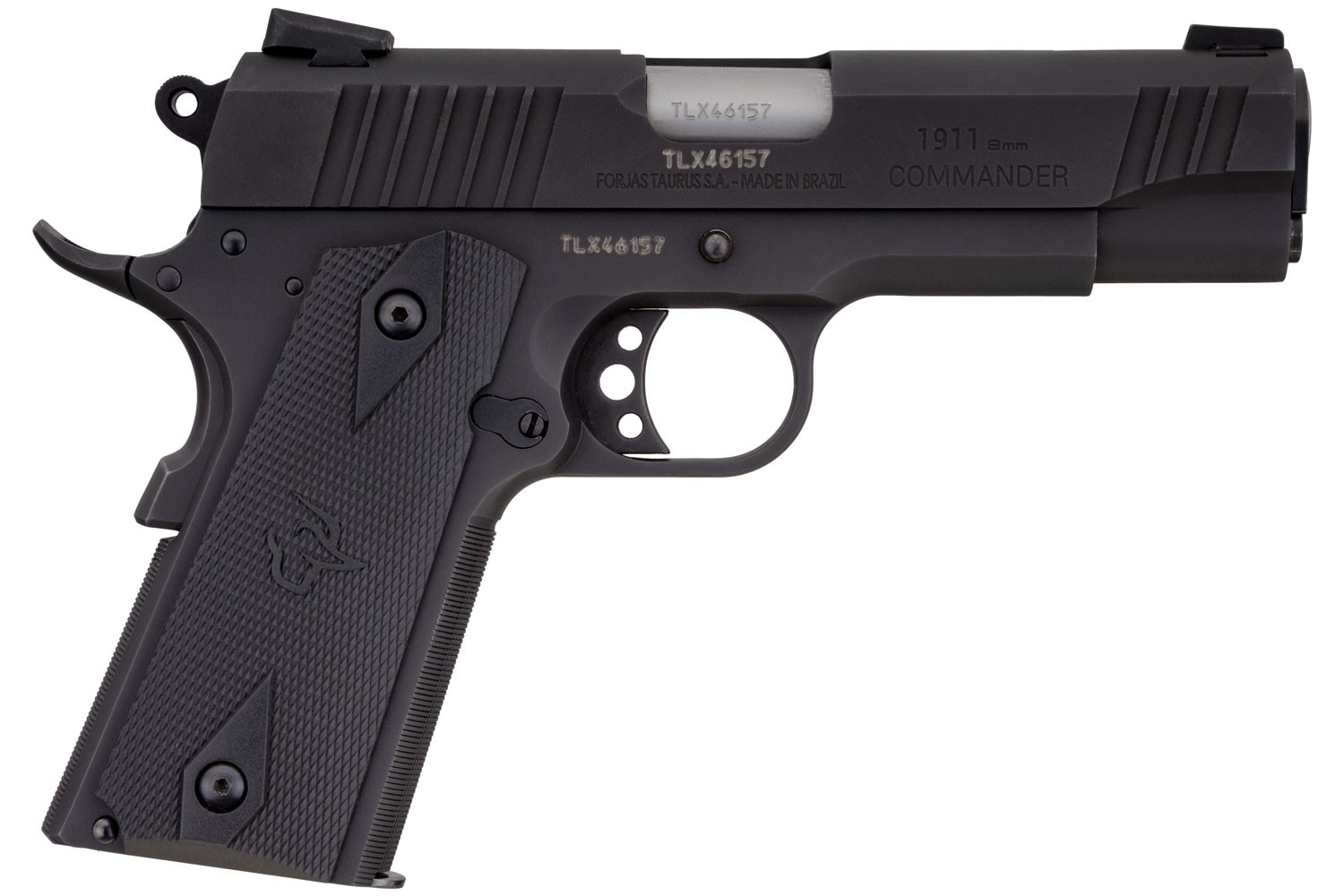 TAURUS 1911 COMMANDER, 9MM, 4.25" BARRELL, 9+1 CAPACITY, MATTE BLACK FINISH