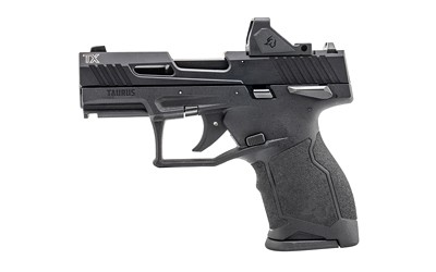TAURUS TX22 TORO, 22LR 3.6" THREADED, BLK, W/ RFX11 GREEN DOT, 2-13RD MAGS