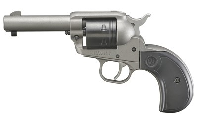 RUGER WRANGLER BIRDSHEAD 22LR 3.75", SILVER, 6RDS