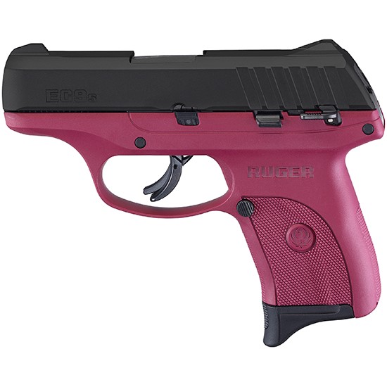 RUGER EC9S 9MM 3.12" MARSALA/BLUE, 7RDS