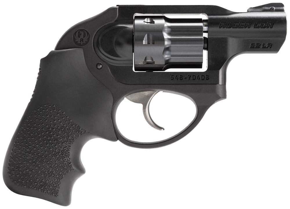 RUGer LCR22 22LR, 1.875", BLK/GRY, 8RDS