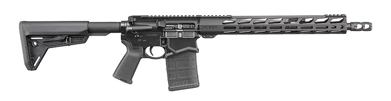 RUGER SFAR, 7.62x51/308WIN, 16.1" BARREL, COLLAPSIBLE STK, MLOK HANDGUARD, OPTICS RAIL, 20RDS