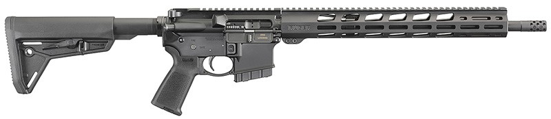 RUGER AR556 MPR, 350LEGEND 16.38" THREADED BARREL, MAGPUL ADJ STK, 2STAGE TRIGGER, 5RDS