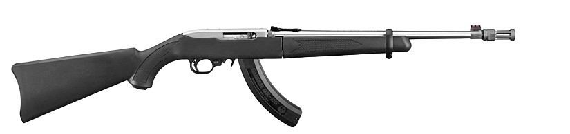 RUGER 10/22TD 22LR 16.6" S/S W/SYNTHETIC STK
