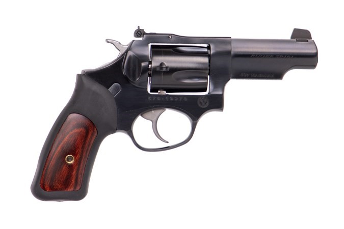 RUGER SP101, 357MAG, 3", BLUE ADJ SIGHT