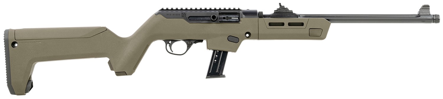 RUGER PC CARBINE, 9MM, 16", OLIVE, 17RDS