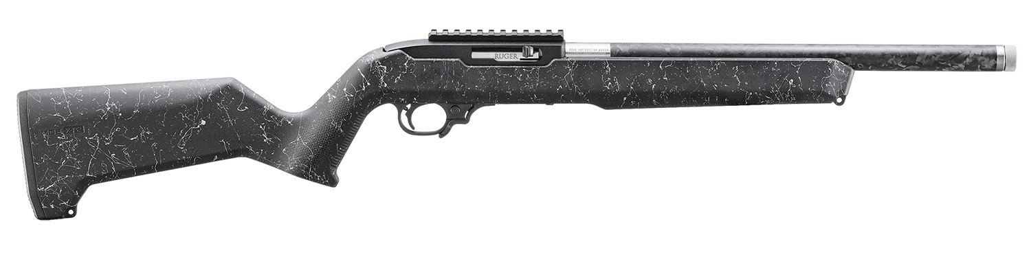RUGER 10/22, 22LR, 16.1", CARBON FIBER BARREL, THREADED BARREL, MAGPUL STK