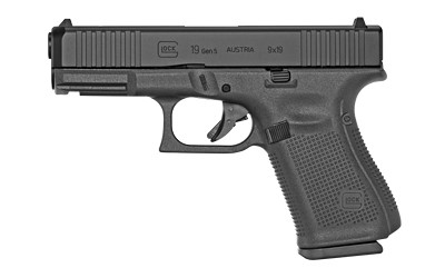 GLOCK 19GN5 9MM 4.02" BLUE W/FRT SERRATIONS