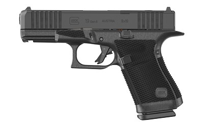 GLOCK 19GN6, 9MM, 4.02", BLACK, GMB BARREL, OPTICS READY/SERRATED SLIDE, 15RDS