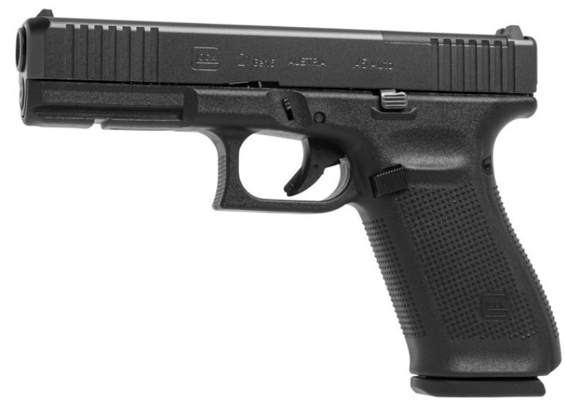 GLOCK 21 V, 45ACP, 4.62", BLACK, MOS, W/ 3 MAGS