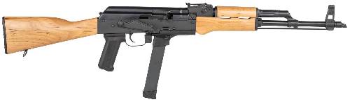 CENTURY ARMS WASR-M 9MM 16.12" BLK W/FXD STK, 33RD MAG