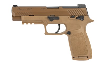 SIG P320F M17 9MM 4.7" COYOTE TAN PISTOL W/TWO 17RD MAGS