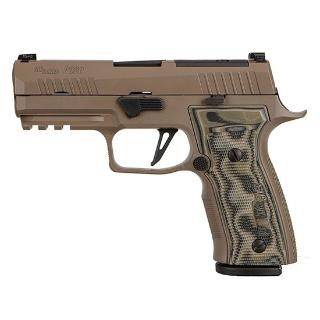 SIG P320 CARRY AXG, 3.9" FDE 17RDS, OSP