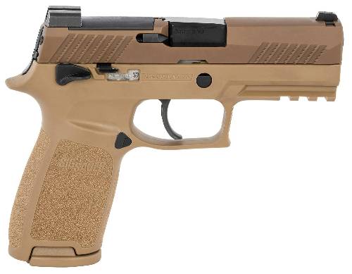 SIG P320CA M18 9MM 3.9" FDE 21RD, 2 MAGS