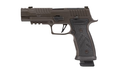 SIG SAUER P320 AXG LEGION, 9MM, 3.9" GRAY, OPTICS READY, PORTED, 21RDS