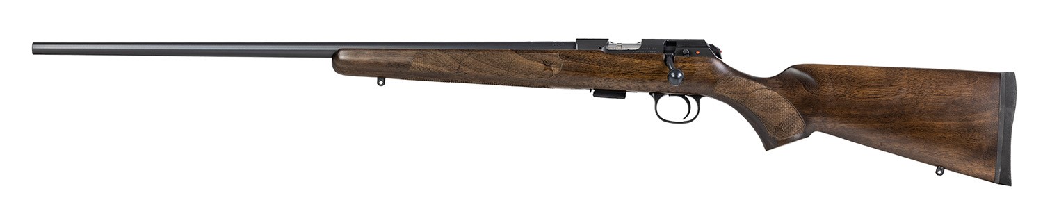 CZ 457 AMERICAN, L/H 22WMR 24" BLUE, 5RDS