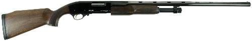 CZ 620 20G 28" 4SHOT PUMP SHOTGUN, BLUE W/TURKIS WALNUT STK