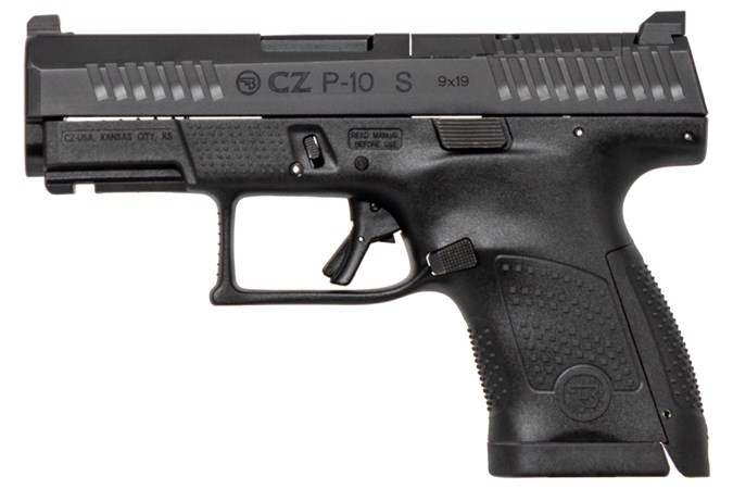 CZ P-10S 9MM 3.5" BLUE, F/S, 12R