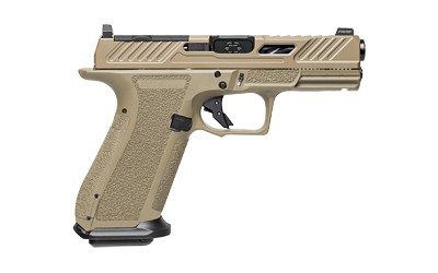 SHADOW XR920 9MM 4" FDE, O/R SLIDE, BLK BARREL, GRN TRITIUM FRT, 17RDS