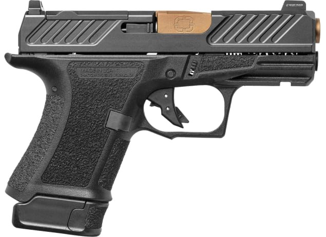 SHADOW SYSTEMS CR920 COMBAT O/R 9MM 3.41", BRONZE BARREL, 1-13RD, 1-10RD MAG, GRN TRITIUM FRT SITE, 