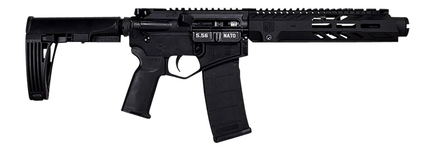 DIAMONDBACK DB15, 556, 7", PISTOL, GEARHEAD TAILHOOK MOD2 BRACE STK, MAGPUL MOE-K2+ GRIP, 30RDS