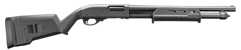 REMINGTON 870EXPRESS TACTICAL, 12G, 18.5", 6SHOT, BLACK, W/MAGPUL STOCK