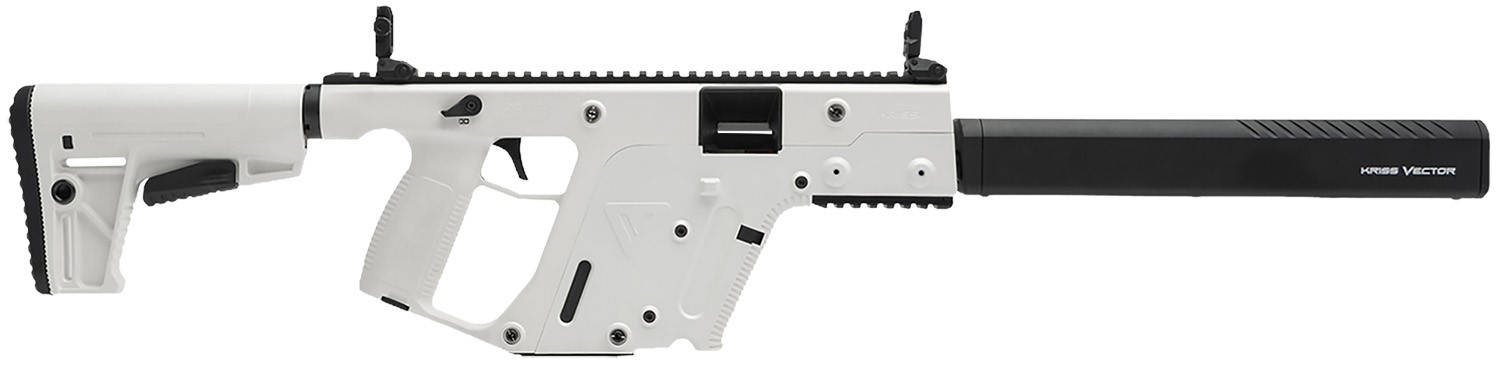 Kriss USA KV45CAP20 Vector Gen II CRB 45 ACP 16" 13+1 Alpine White \ Cerakote 6 Position Stock