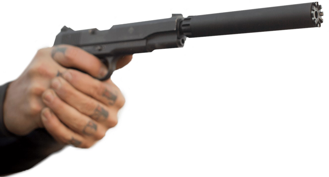 SILENCERCO Warlock 22 .22LR Rimfire Silencer 6 Inches Black Anodized Finish - All NFA Rules Apply