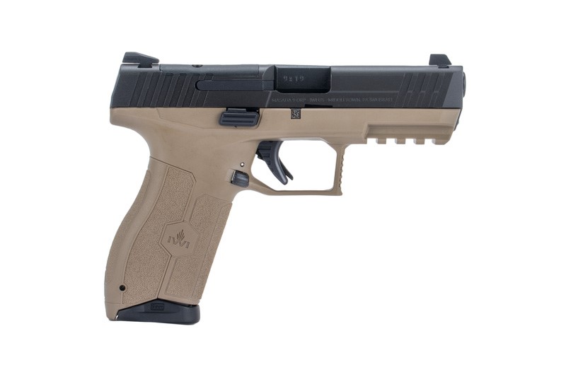 MASADA, 9MM, 4.1" BARREL, 3 DOT NIGHT SIGHTS, OPTICS READY, FDE, (2) 17-RD