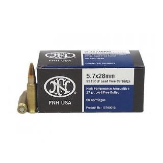 FNH SS195 5.7x28mm 27 Grain Lead Free Jacketed Hollow Point