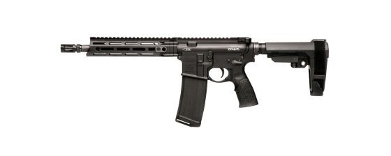 DANIEL DEFENSE DDM4V7P, 5.56MM, 10.5", BLACK, WITH PISTOL BRACE DANIEL DEFENSE DDM4V7P, 5.56MM, 10.5", BLACK, WITH PISTOL BRACE