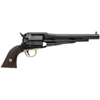 TAYLOR & CO UBERTI 1858, 45LC, 8" OCTAGONAL BARREL, BLUE REMINGTON CONVERSION, WALNUT GRIPS, 6RD