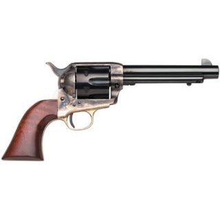 UBERTI 1873 RANCHHAND, 357MG 4.75" CASE HARDENED FRAME/SMOOTH WALNUT GRIPS, BRASS BACKSTRAP, 6RDS