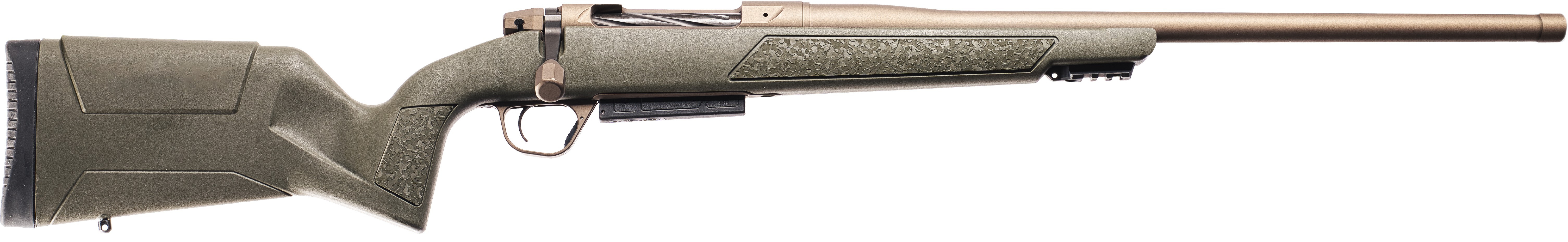 CHRISTENSEN ARMS EVOKE, 30-06, 22", BURNT BRONZE, THREADED BARREL, GRN STK, 4RDS