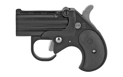 COBRA DERRINGER, BIG BORE 38SPL, 2.75", BLACK W/BLACK WOOD GRIPS, 2SHOT