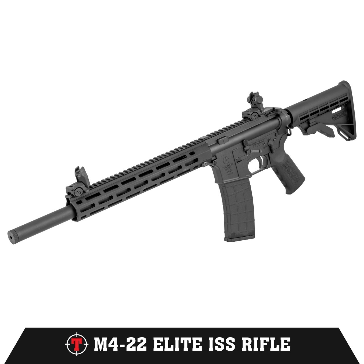 TIPPMANN M4-22 ELITE ISS, 22LR, RIFLE, 16", INTEGRATED SUPPRESSOR, 25RDS